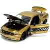 image:imageJada Big Time Muscle 124 2010 Ford Mustang GT DieCast Car Toys for Kids and AdultsCharcoal GreyGold