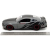 image:imageJada Big Time Muscle 124 2010 Ford Mustang GT DieCast Car Toys for Kids and AdultsCharcoal GreyStripes