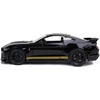 image:imageJada Toys Big Time Muscle 124 2020 Ford Mustang Shelby GT500 BlueBlackBlack W Gold Stripes