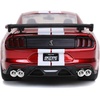 image:imageJada Toys Big Time Muscle 124 2020 Ford Mustang Shelby GT500 BlueBlackRed W White Stripes