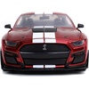 image:imageJada Toys Big Time Muscle 124 2020 Ford Mustang Shelby GT500 BlueBlackRed W White Stripes