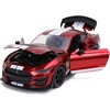 image:imageJada Toys Big Time Muscle 124 2020 Ford Mustang Shelby GT500 BlueBlackRed W White Stripes
