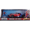 image:imageJada Toys Marvel 124 2017 Ford GT Diecast Car with 275 SpiderMan Figure Toys for Kids and Adults RedBlue 99725Spiderman Ford Gt
