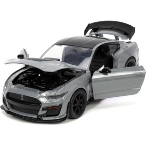 image:imageJada Toys Big Time Muscle 124 2020 Ford Mustang Shelby GT500 BlueBlackGrey